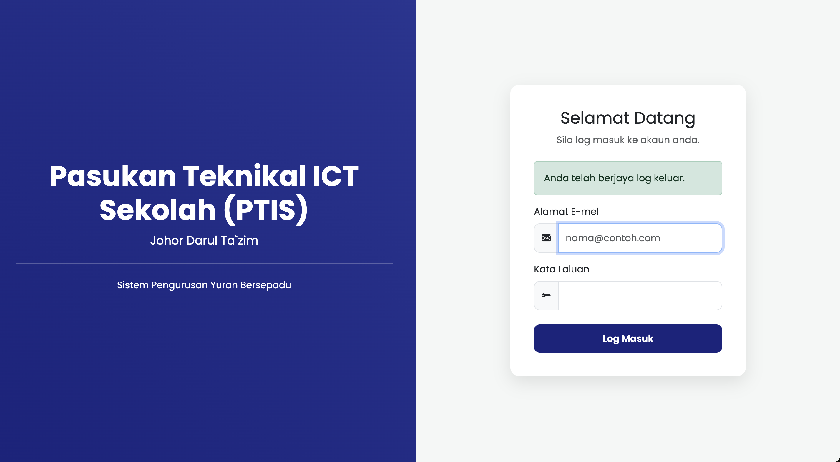 Sistem Pengurusan Yuran Persatuan